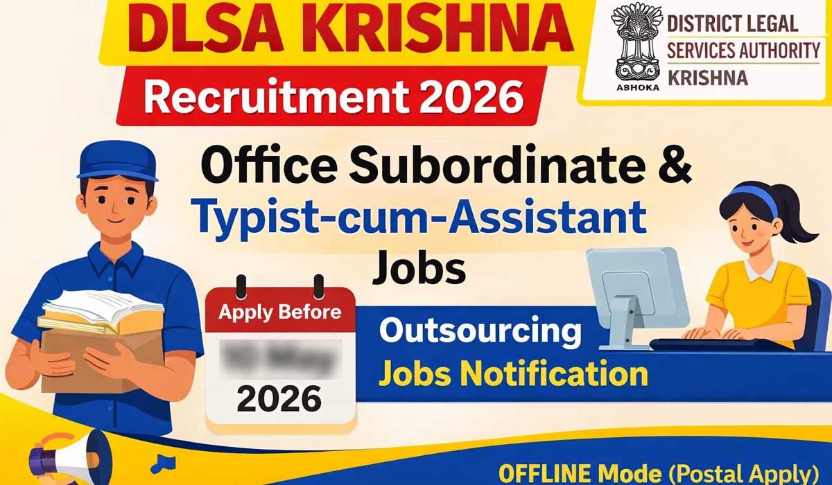 District Legal Services Authority Recruitment 2026 2