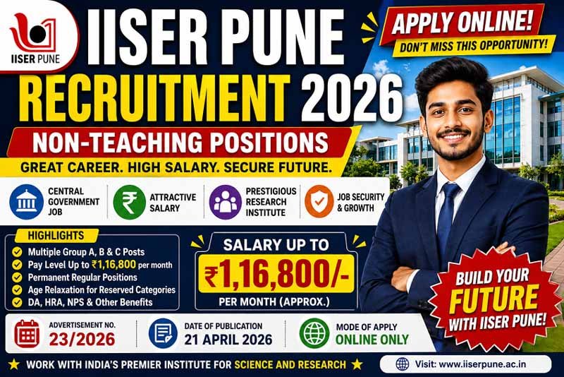 IISER Pune Recruitment 2026-Notificationthumbnail