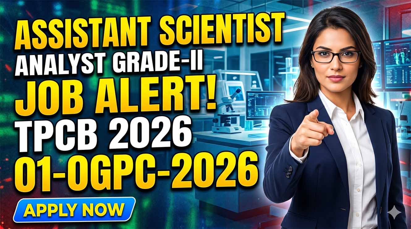 TGPSC Assistant Scientist Recruitment 2026
