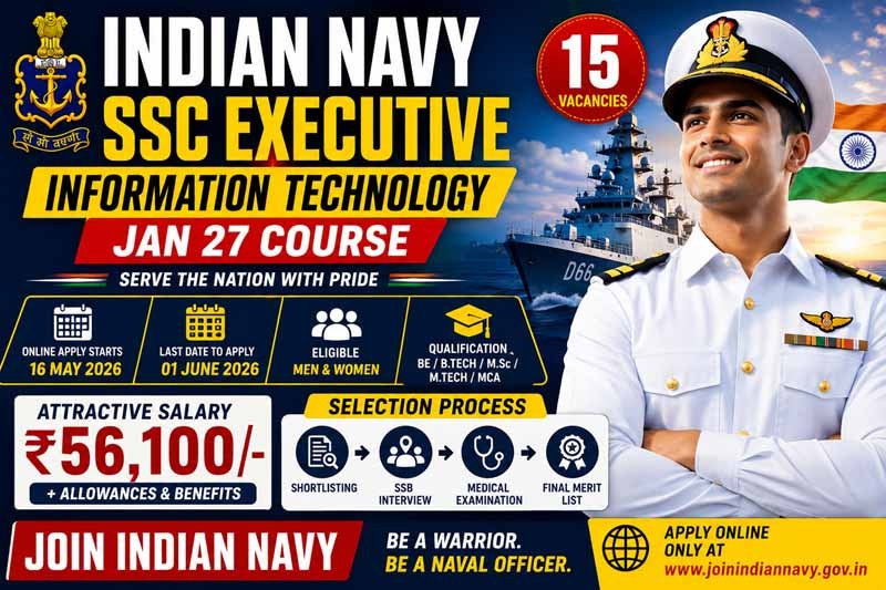 Indian Navy SSC Executive Recruitment 2026g
